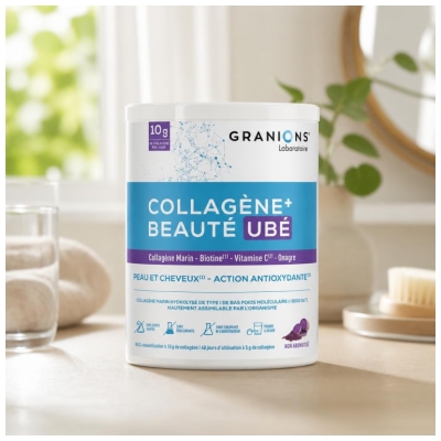 Granions Collagène + Beauté Peaux et Cheveux Ubé 216 g