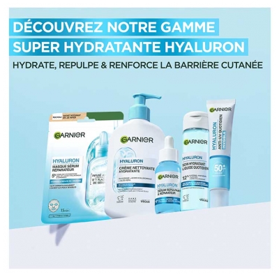 Garnier SkinActive Hyaluron Soin Hydratant Liquide Quotidien Toutes Peaux 120 ml