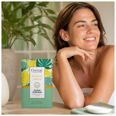 Osmaé Savon Surgras Cédrat Vivifiant 100 g