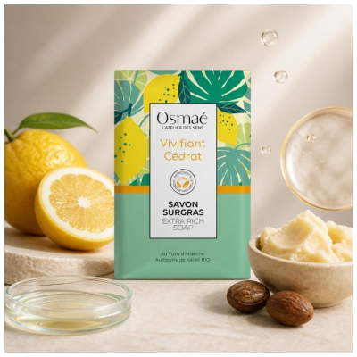 Osmaé Savon Surgras Cédrat Vivifiant 100 g