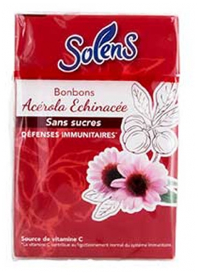 Solens Bonbons Acérola Echinacée Sans Sucres 66 g