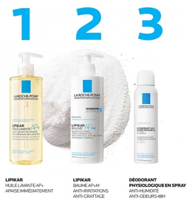 La Roche-Posay Déodorant Peaux Sensibles 48H Lot 2 X 150 ml