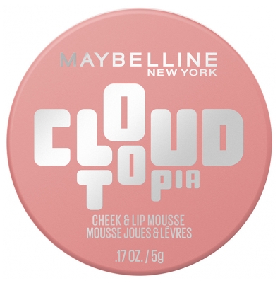 Maybelline New York Cloudtopia Mousse pour Joues et Lèvres 5 g - Teinte : 09 Dreamy Dawn
