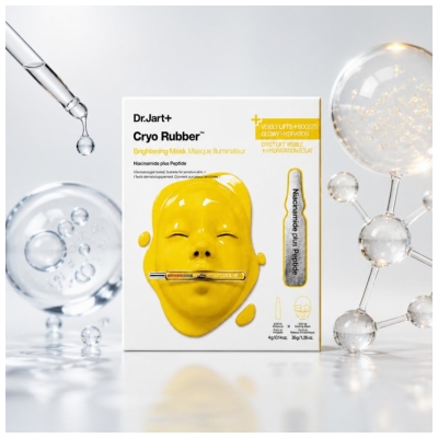 Dr. Jart+ Cryo Rubber Masque Illuminateur à la Niacinamide 40 g