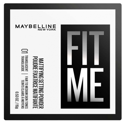 Maybelline New York Fit Me Poudre Matifiante Fixatrice 15 g