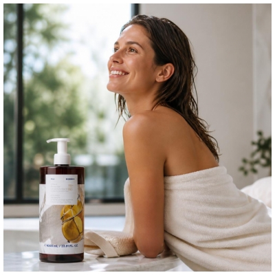 Korres Gel Douche Nettoyant Corporel Agrumes 1 L