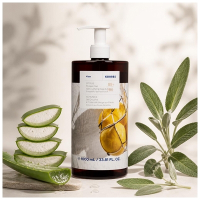 Korres Gel Douche Nettoyant Corporel Agrumes 1 L