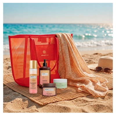 Sac de Plage Hydratant à l'Huile de Monoï pour une Peau Sublimée et Nourrie