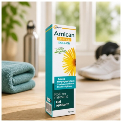 Cooper Arnican Massage Gel Apaisant Cutané Roll-On 75 ml