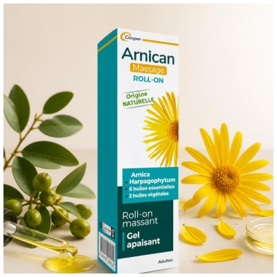Cooper Arnican Massage Gel Apaisant Cutané Roll-On 75 ml