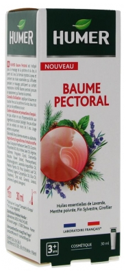 Baume Pectoral Respiratoire 30 ml (à consommer de préférence avant le 31/10/2026)