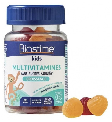 Gummies Kids Multi - Complément Alimentaire Multivitaminé pour Enfants - 30 Gommes (à consommer de préférence avant le 31/10/2026)