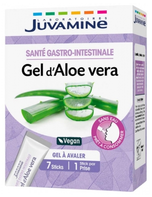 Gel Aloe Vera en Sticks - Format Pratique et Hydratant (à consommer de préférence avant le 31/10/2026)