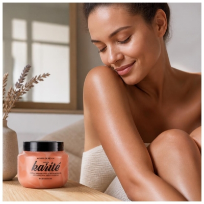 Authentine Corps de Rêve Crème Hydratante & Nourrissante Karité 250 ml