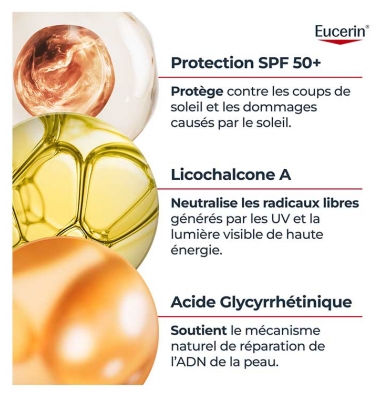 Eucerin Sun Protection Oil Control Brume Transparente Toucher Sec Spray SPF50 200 ml