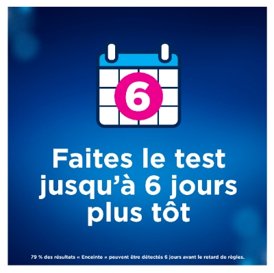 Clearblue 1 Test de Grossesse Détection Ultra Précoce
