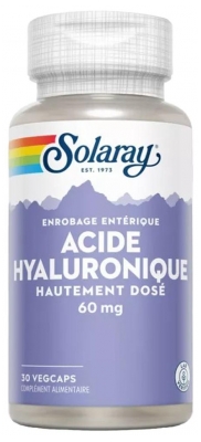 Acide Hyaluronique Végétal en Capsules Hautement Concentré - 30 Comprimés (à consommer de préférence avant le 01/11/2026)