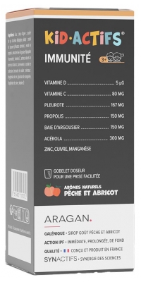 Sirop Immunité Enfants 125 ml (à consommer de préférence avant le 01/11/2026)