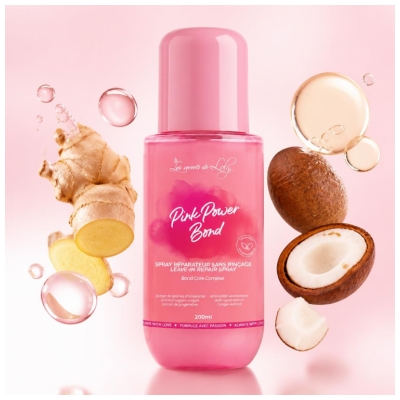 Les Secrets de Loly Pink Power Bond Spray Réparateur 200 ml