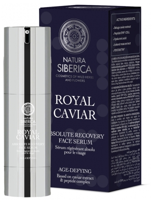 Natura Siberica Royal Caviar Sérum Régénérant Absolu Peptides Anti-Âge 30 ml