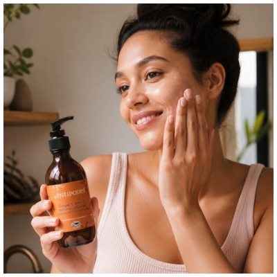 Antipodes Gospel Vitamin C Gel Visage Nettoyant Éclat 200 ml