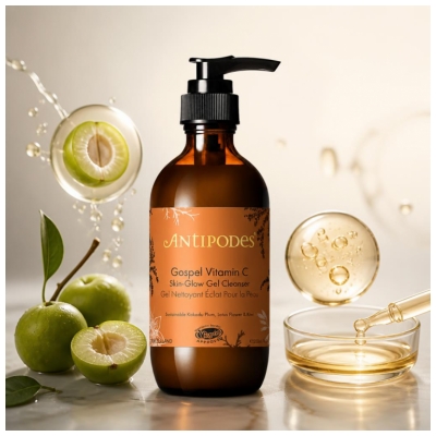 Antipodes Gospel Vitamin C Gel Visage Nettoyant Éclat 200 ml