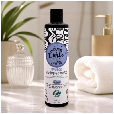 Griffus Love Curls Nettoyage en Douceur Shampoing 400 ml