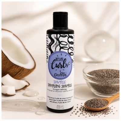 Griffus Love Curls Nettoyage en Douceur Shampoing 400 ml