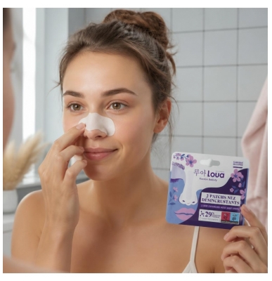 Loua Patchs Nez Désincrustant Charbon