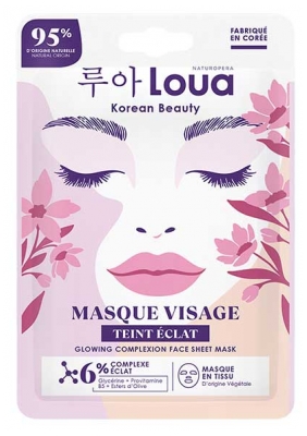Loua Masque Visage en Tissu Teint Éclat