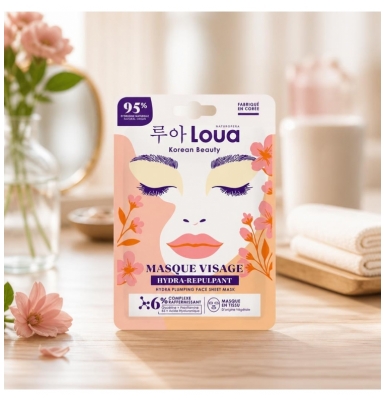 Loua Masque Visage Hydra-Repulpant Tissu 23 ml
