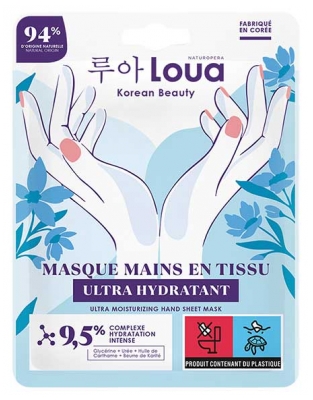 Loua Masque Mains en Tissu Hydratant et Protecteur