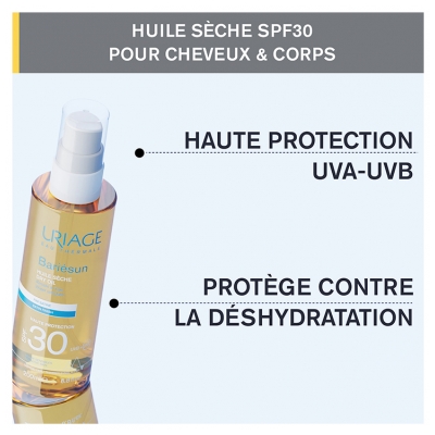 Uriage Bariésun Huile Sèche Sublimatrice Toutes Peaux SPF30 200 ml