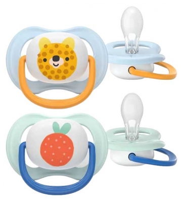 Avent Ultra Air Happy 2 Sucettes 0-6 Mois