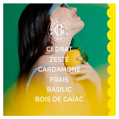 Roger & Gallet Cédrat Eau Parfumée 100 ml 