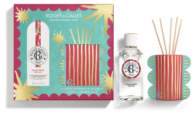 Roger & Gallet Gingembre Rouge Eau Parfumée 100 ml + Diffuseur de Parfum Offert
