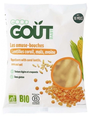 Découvrez une alternative : Purée de lentilles corail, maïs et avoine dès 10 mois - 100% bio et naturelle (à consommer de préférence avant le 03/11/2026)