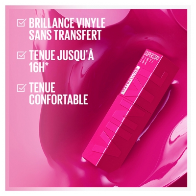 Maybelline New York Superstay Encre à Lèvres Vinyl 4,2 ml - Teinte : 155 Upbeat