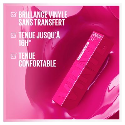 Maybelline New York Superstay Encre à Lèvres Vinyl 4,2 ml - Teinte : 145 Rogue