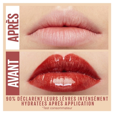 Maybelline New York Lifter Gloss Hyaluronic Gloss Repulpant 5,4 ml - Teinte : 20 Sun