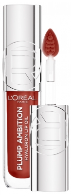 L'Oréal Paris Plump Ambition Hyaluronic Huile à Lèvres Repulpante 5 ml - Teinte : 485 Wine O'Clock