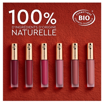 La Provençale Bio Le Rouge Mat Liquide Ocres Bio 4,5 ml - Teinte : 405 Prune Vaucluse
