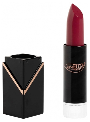PuroBIO Cosmetics Lipstick Rouge à Lèvres Semi-Mat 4,4 g - Teinte : 102 : Fuchsia Foncé