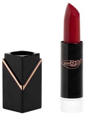 PuroBIO Cosmetics Lipstick Rouge à Lèvres Semi-Mat 4,4 g - Teinte : 103 : Rouge Fraise