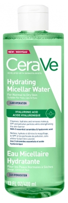 CeraVe Eau Micellaire Hydratante Peaux Normales à Sèches 400 ml