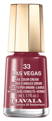Mavala Mini Color Vernis Crème à Ongles 5 ml - Couleur : 33 : Las Vegas