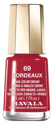 Mavala Mini Color Vernis Crème à Ongles 5 ml - Couleur : 69 : Bordeaux