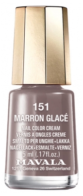 Mavala Mini Color Vernis Crème à Ongles 5 ml - Couleur : 151 : Marron Glacé