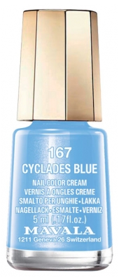 Mavala Mini Color Vernis Crème à Ongles 5 ml - Couleur : 167 : Cyclades Blue