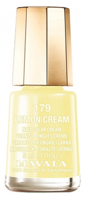 Mavala Mini Color Vernis Crème à Ongles 5 ml - Couleur : 179 : Lemon Cream